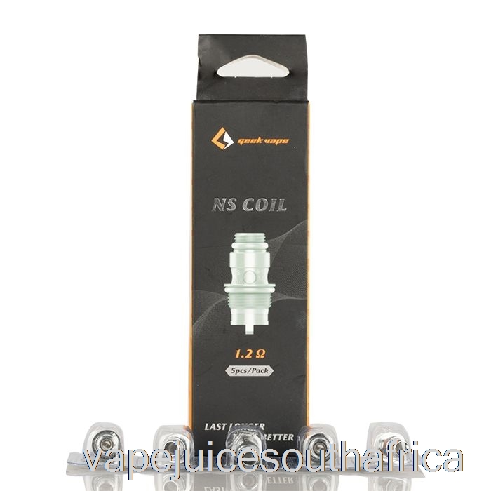 Vape Juice South Africa Geek Vape Ns Replacement Coils 1.2Ohm Ns Ss316L Coils